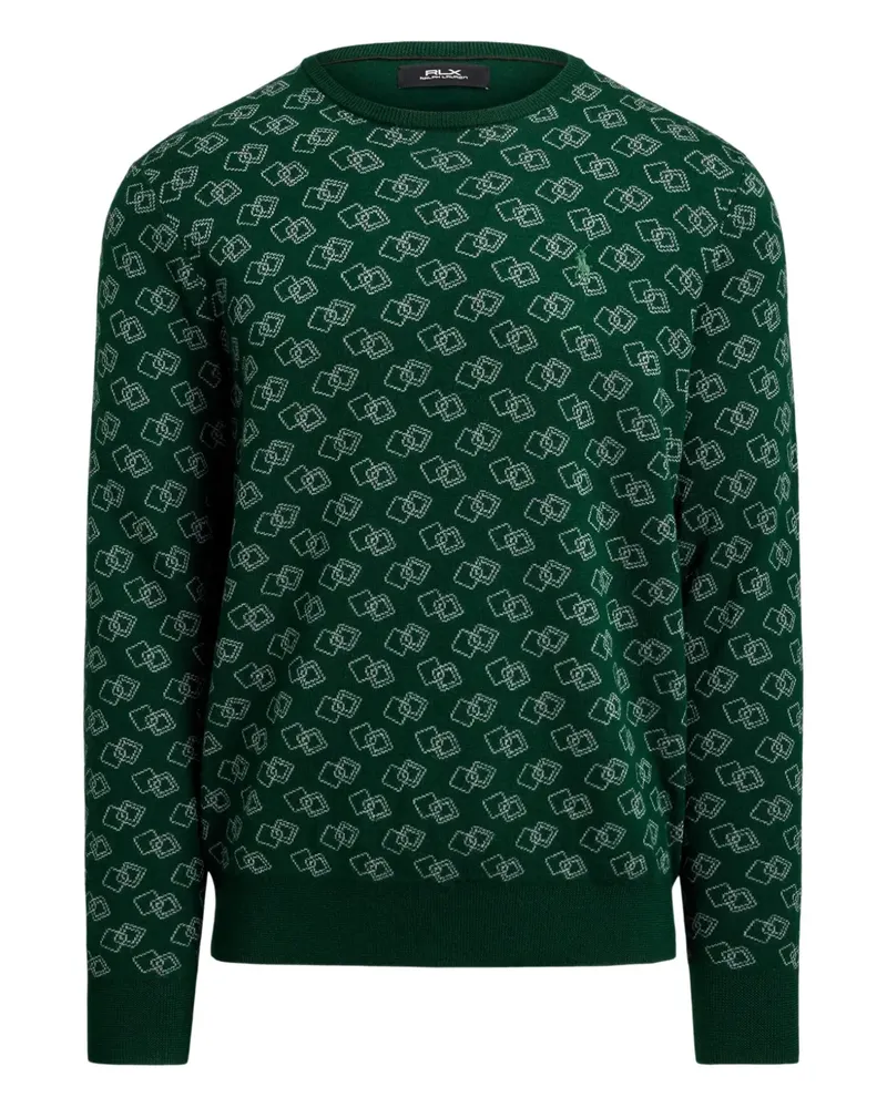 Ralph Lauren Pullover mit geometrischem Muster - Grün Grün