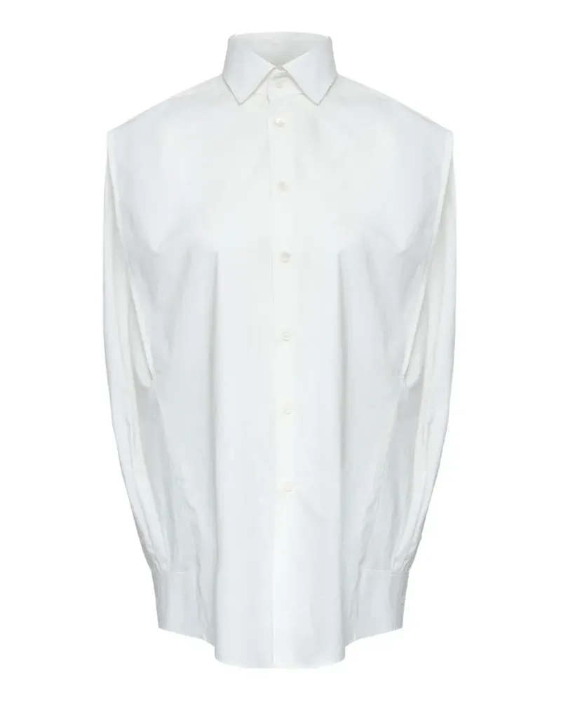 Maison Margiela Ärmelloses Hemd - Weiß Weiß