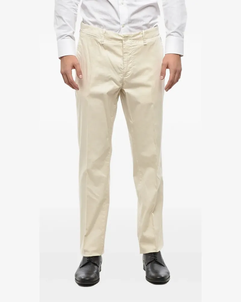 Corneliani Hose mit geradem Bein - Weiß Weiß