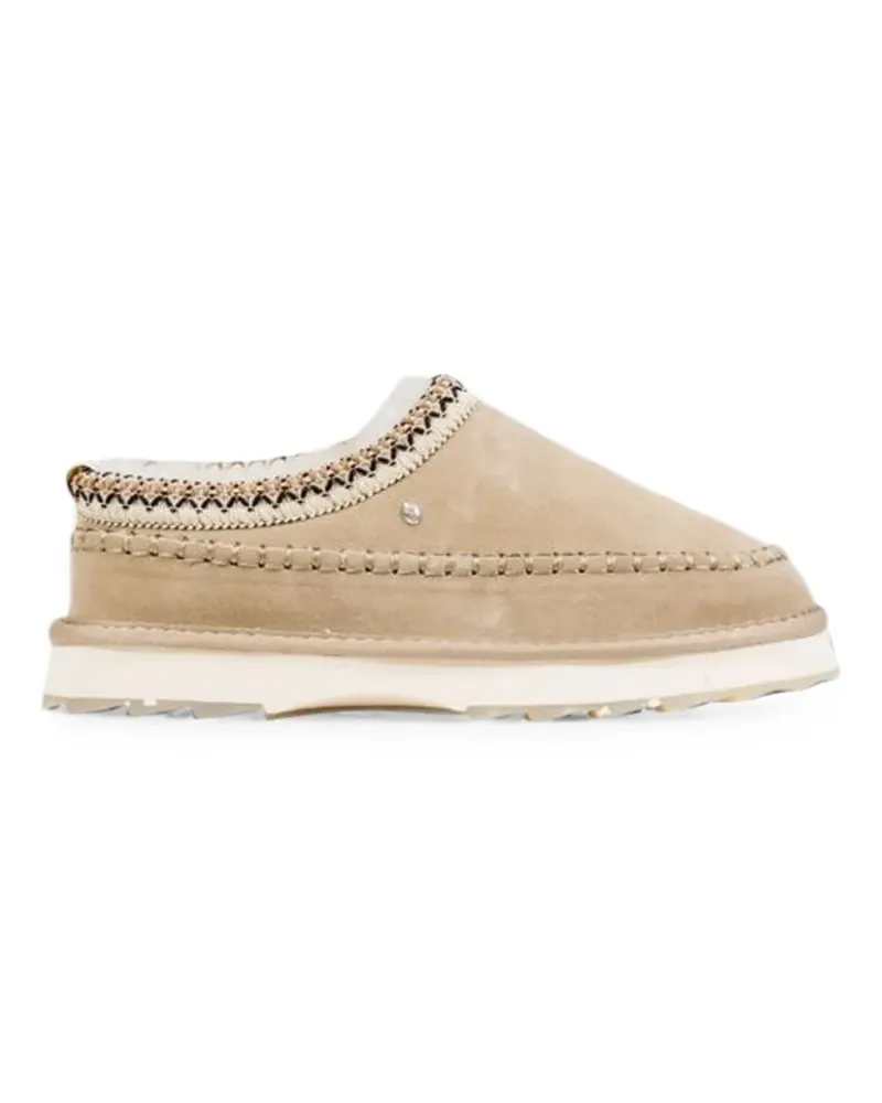 EMU Sharky Adventure Scuff Slipper mit Ziernähten - Nude Nude