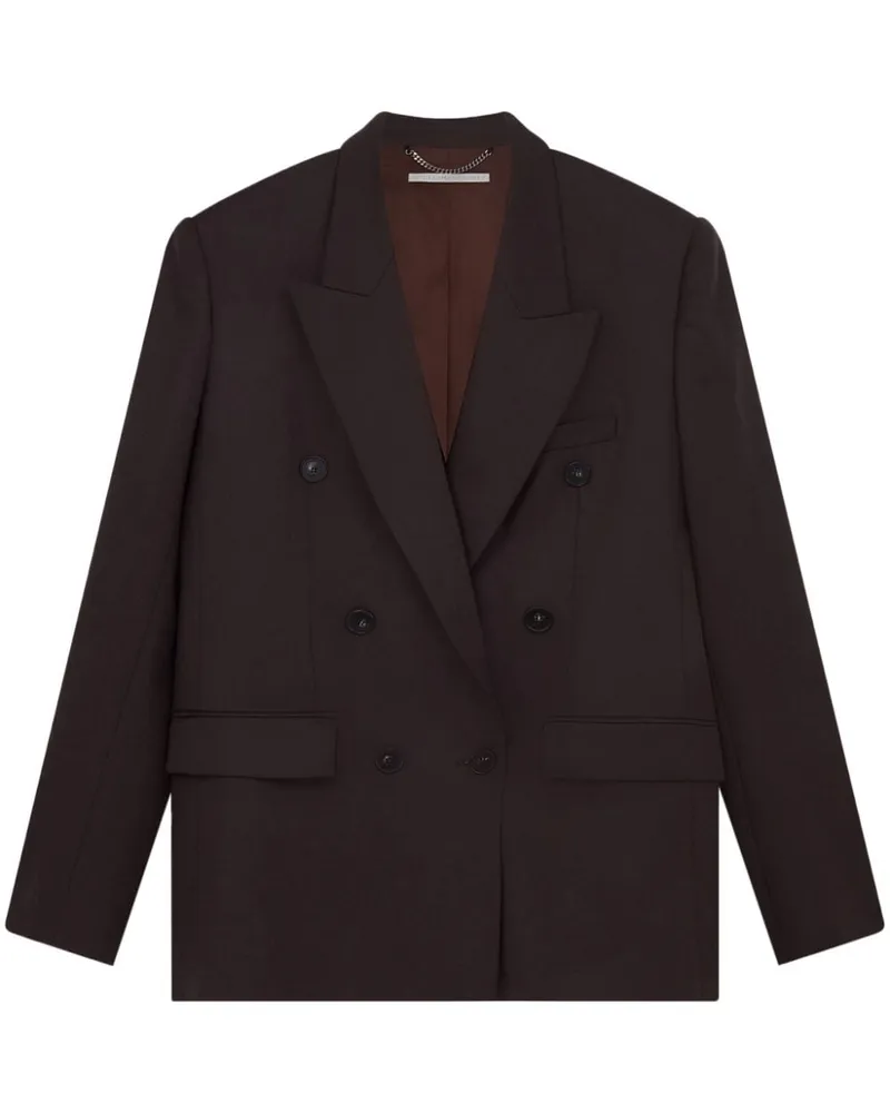 Stella McCartney Doppelreihiges Sakko - Braun Braun