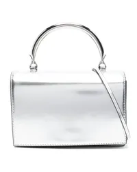 STAUD Arc Evening Tote Bag Silber