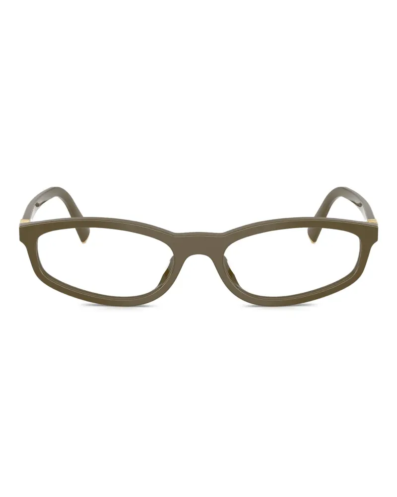 Miu Miu round-frame glasses - Grün Grün