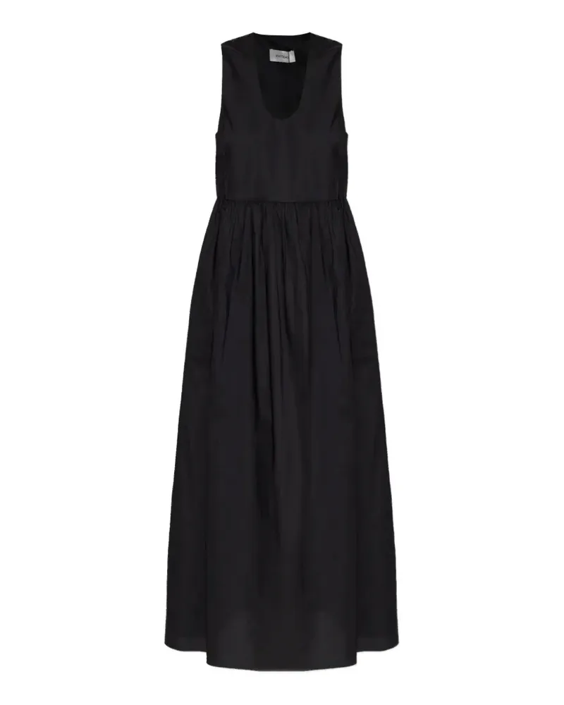 Matteau Deep U Kleid - Schwarz Schwarz