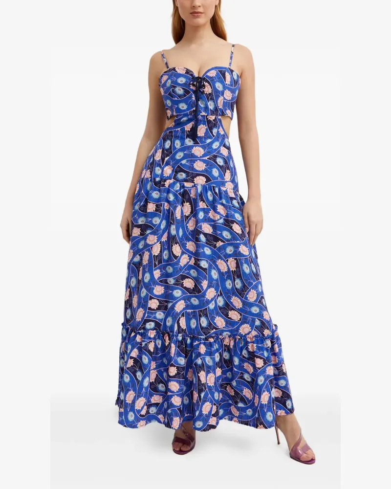 AGUA BENDITA Kleid mit Muster - Blau Blau