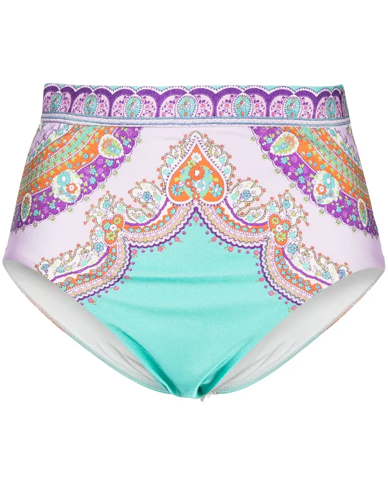 Zimmermann Lydia Bikinihöschen - Grün Grün