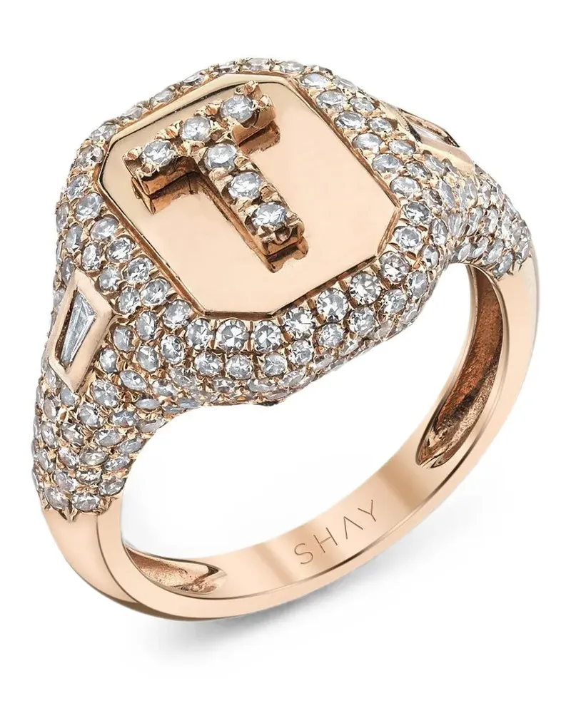SHAY T-Diamantring - Rosa Rosa