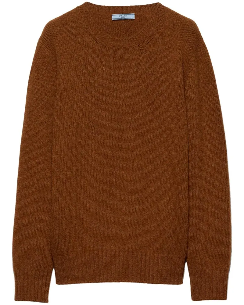 Prada Pullover mit rundem Ausschnitt - Braun Braun
