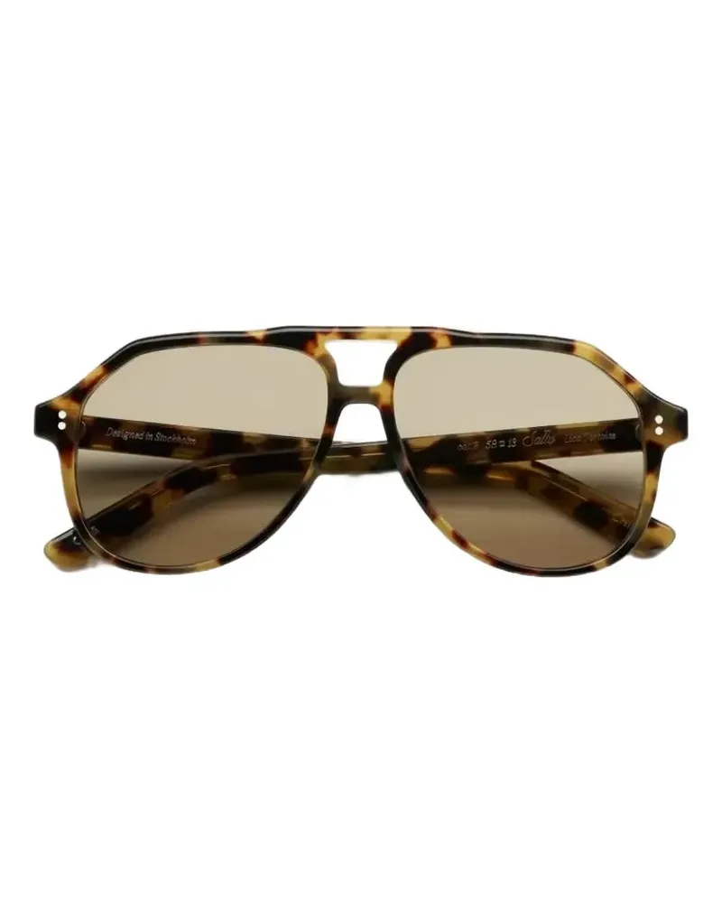 CHIMI Sally pilot-frame sunglasses - Braun Braun
