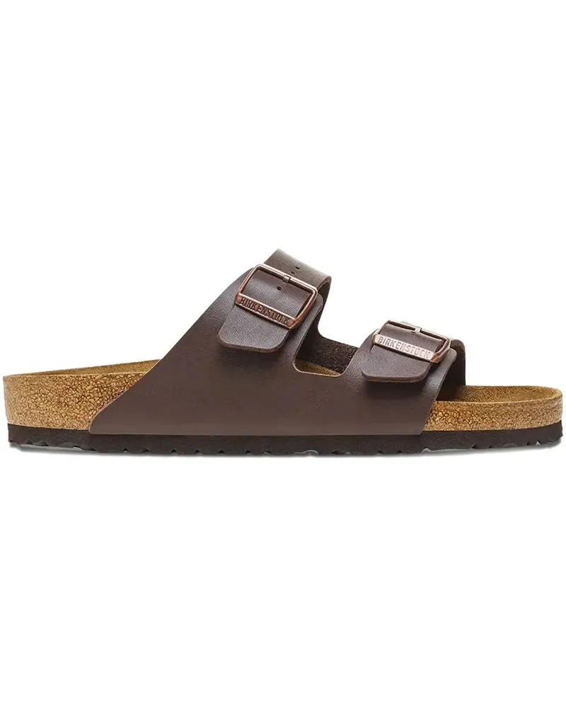 Birkenstock Pantoletten mit Schnallen - Braun Braun