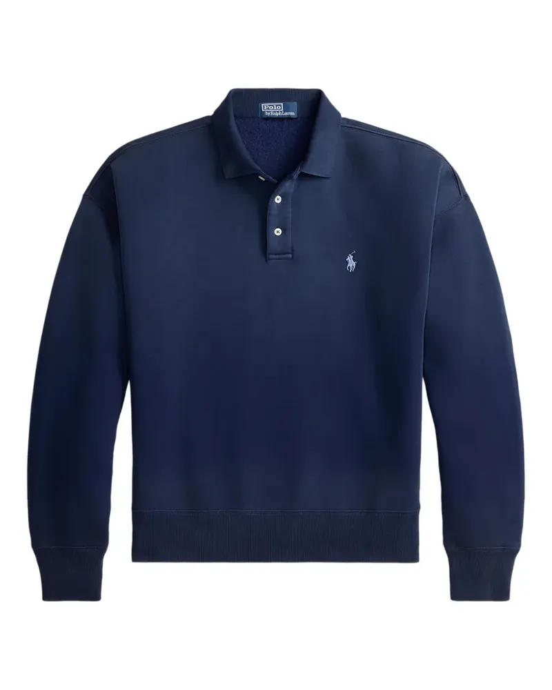 Ralph Lauren polo collared sweater - Blau Blau