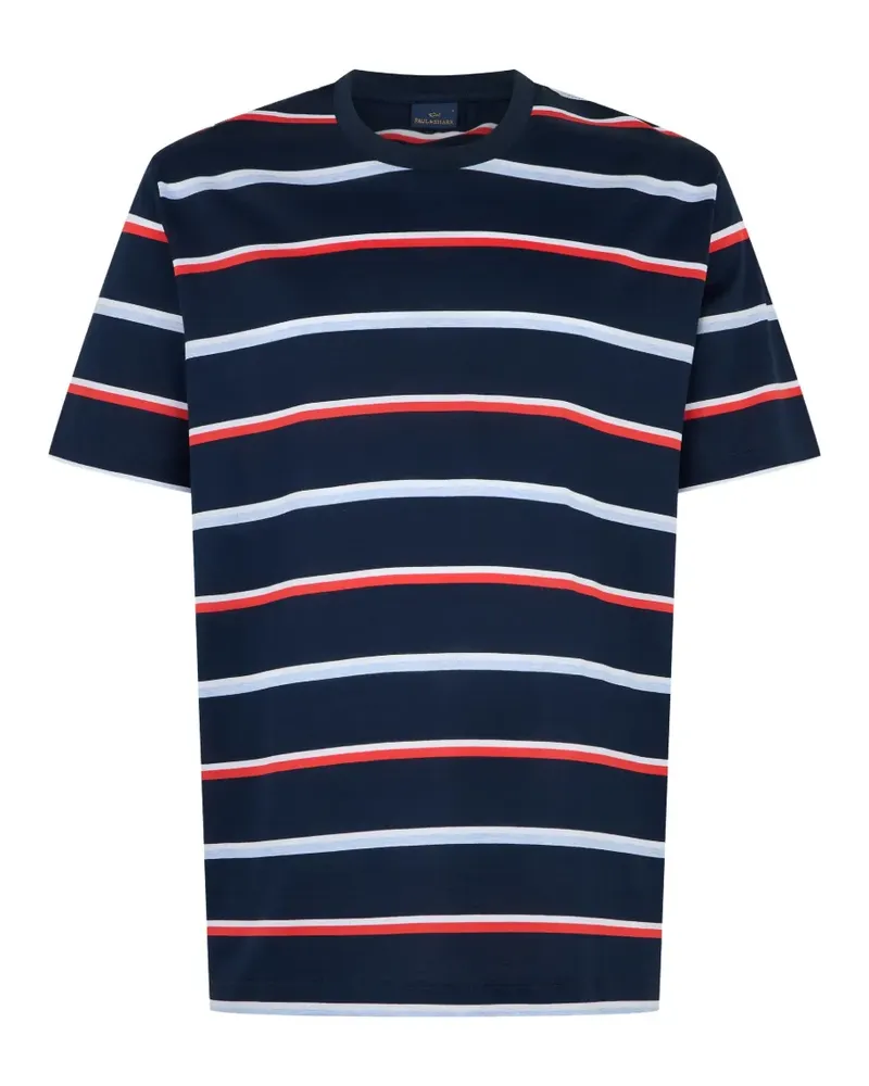 Paul & Shark striped cotton T-shirt - Blau Blau
