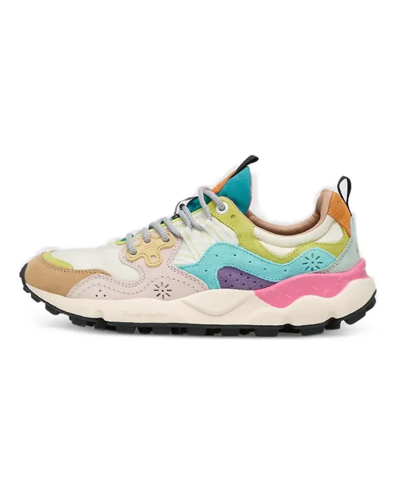 Flower MOUNTAIN Yamano 3 Sneakers mit Wildledereinsätzen - Nude Nude