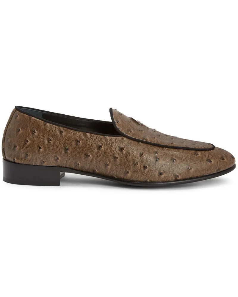 Giuseppe Zanotti Rudolph Loafer - Braun Braun