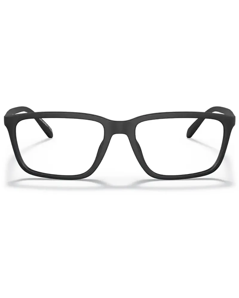 Armani Exchange Brille mit eckigem Gestell - Schwarz Schwarz