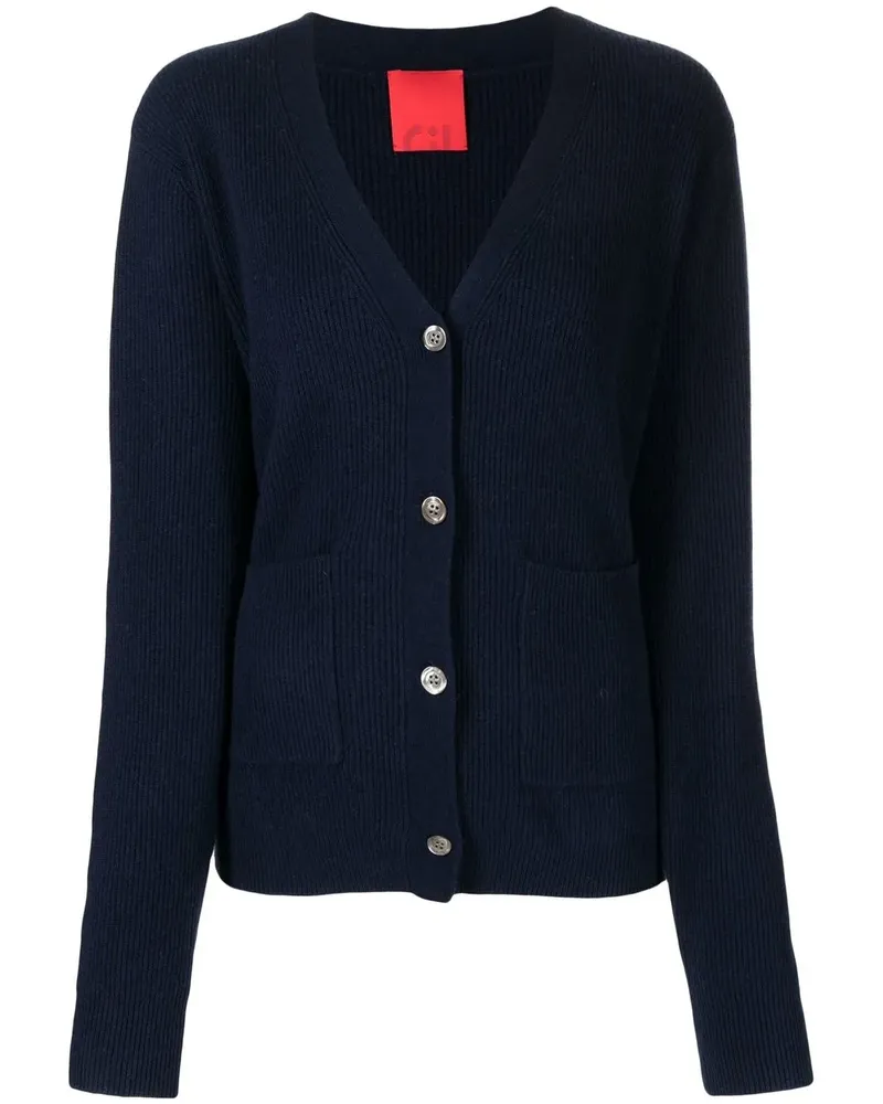 Cashmere In Love Cardigan aus Kaschmir - Blau Blau