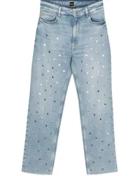 HUGO BOSS Jeans mit Nieten Blau