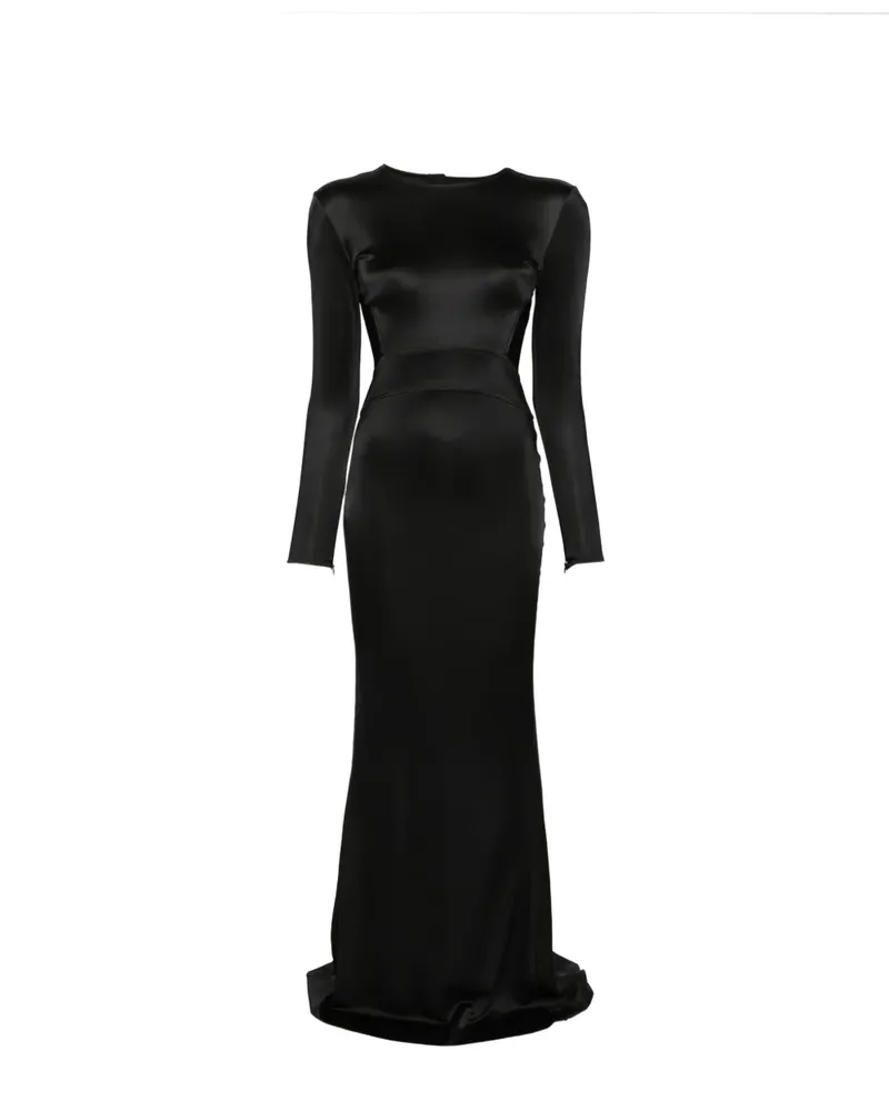 Co Rückenfreies Maxikleid - Schwarz Schwarz