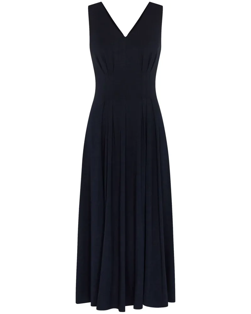 JANE Atelier Sahara Kleid mit Faltendetail - Blau Blau