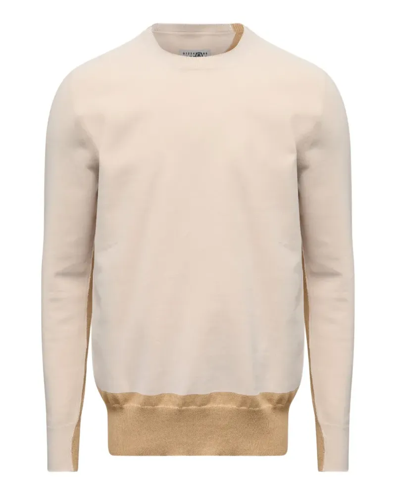 Maison Margiela Fused Strickpullover - Nude Nude