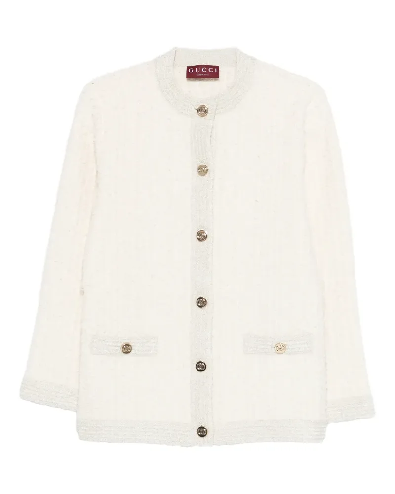 Gucci buttoned patch-pocket jacket - Nude Nude