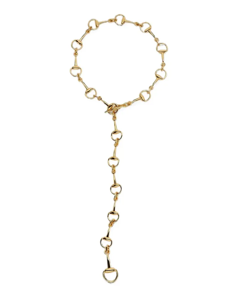Gucci Halskette mit Horsebit - Gold Gold