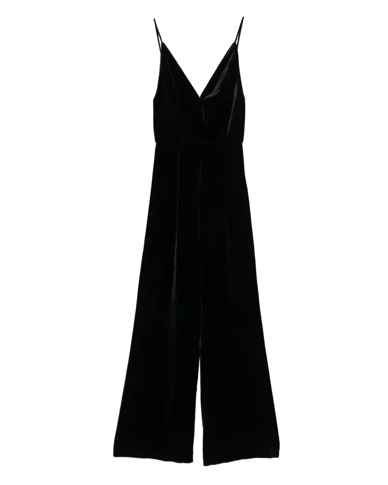 Raquel Diniz Jumpsuit mit V-Ausschnitt - Schwarz Schwarz