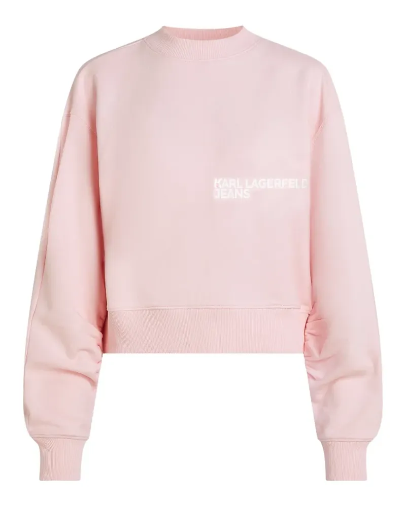Karl Lagerfeld Sweatshirt mit Logo - Rosa Rosa