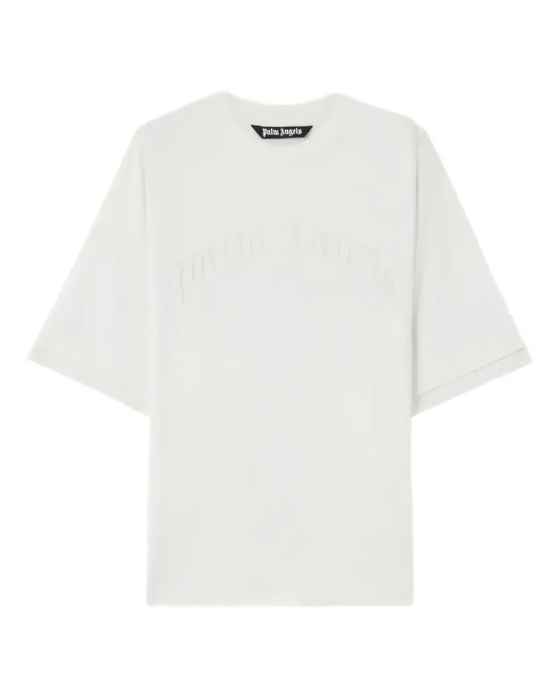 Palm Angels Besticktes T-Shirt im Layering-Look - Nude Nude