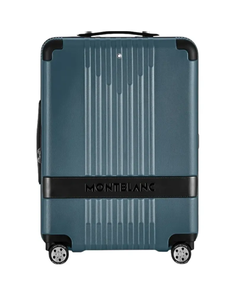 Montblanc My4810 Reisetasche mit Prägung - Blau Blau
