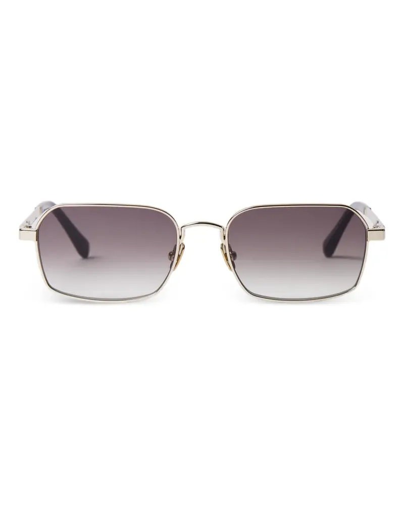 Sandro rectangle-frame sunglasses - Gold Gold