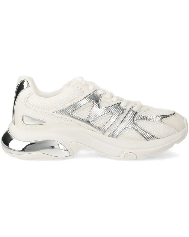 Michael Kors Sneakers mit Metallic-Detail - Weiß Weiß