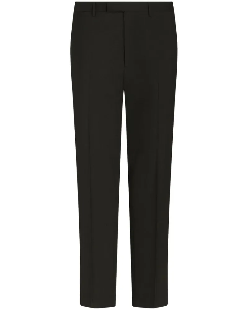 Etro Klassische Hose mit Bügelfalten - Schwarz Schwarz