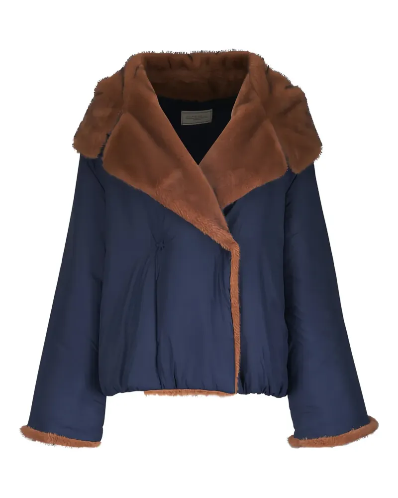 Antonelli Firenze Gin faux-fur jacket - Blau Blau