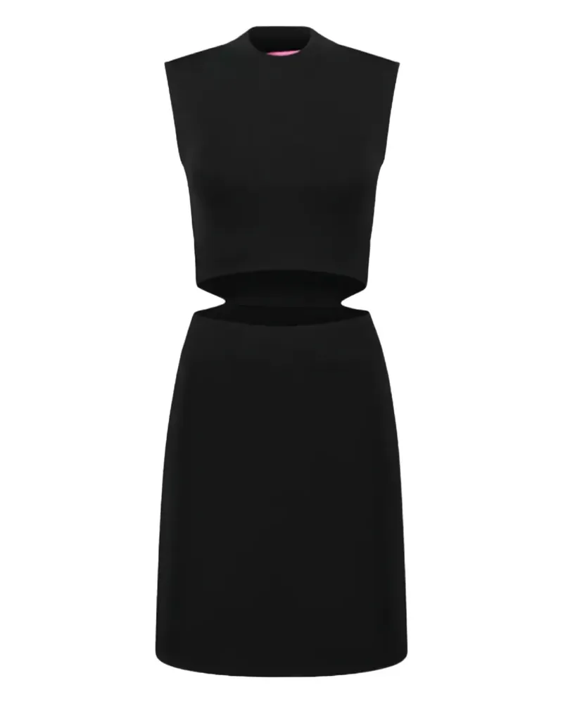 GAUGE81 Mao mock-neck cutout mini dress - Schwarz Schwarz