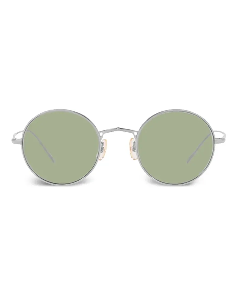 Oliver Peoples Runde G. Ponti-3 Sonnenbrille - Silber Silber