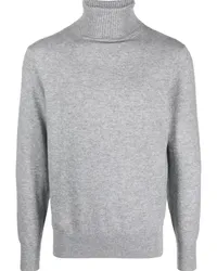 FURSAC Melierter Rollkragenpullover Grau