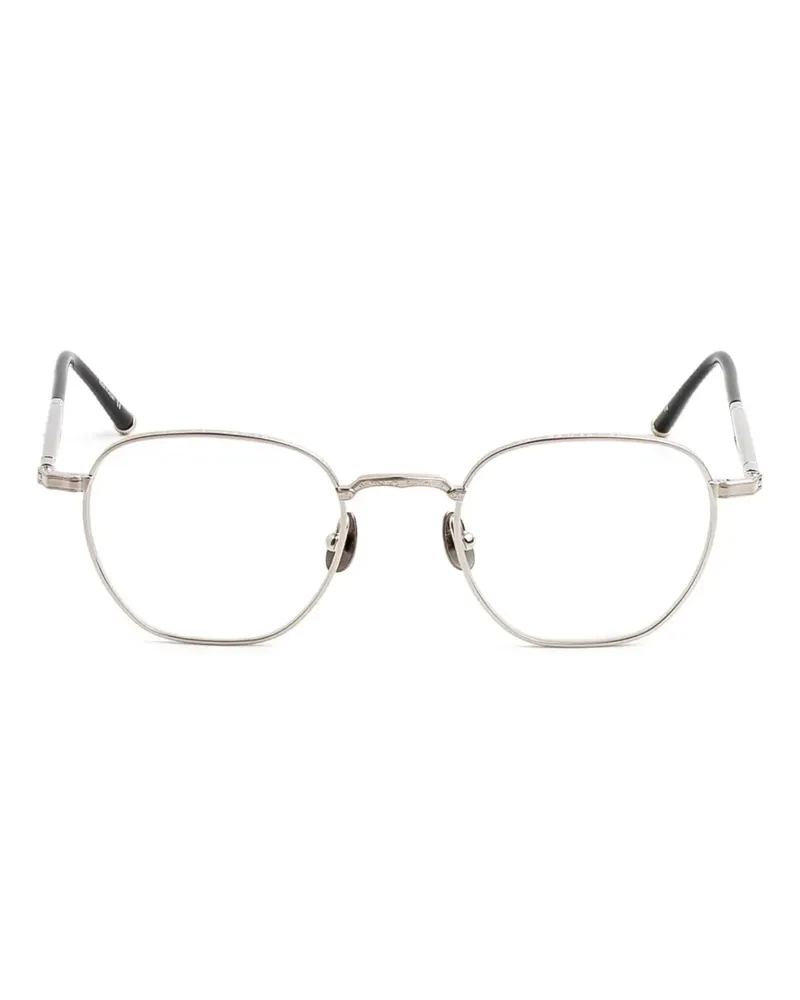 MATSUDA Brille mit eckigem Gestell - Silber Silber