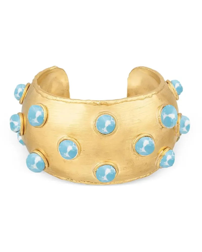 Sylvia Toledano Dune Armspange mit Steinverzierung - Gold Gold