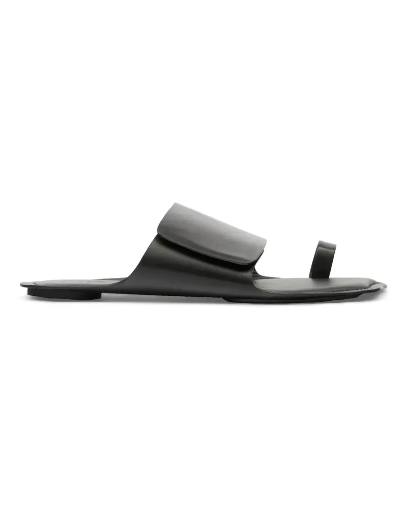 Maison Margiela toe-strap leather sandals - Schwarz Schwarz