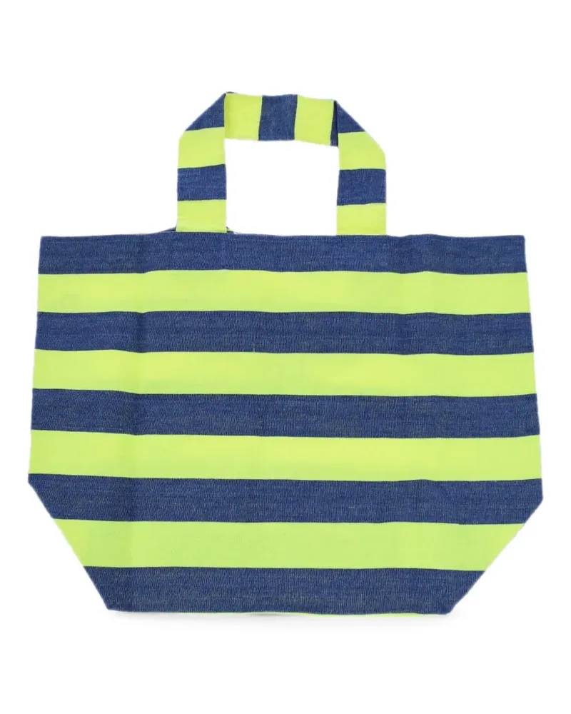 Daniela Gregis Gestreifter Shopper - Blau Blau