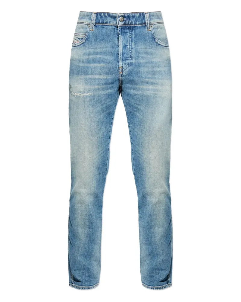 Diesel 1993 D-Vyl distressed-detail jeans - Blau Blau