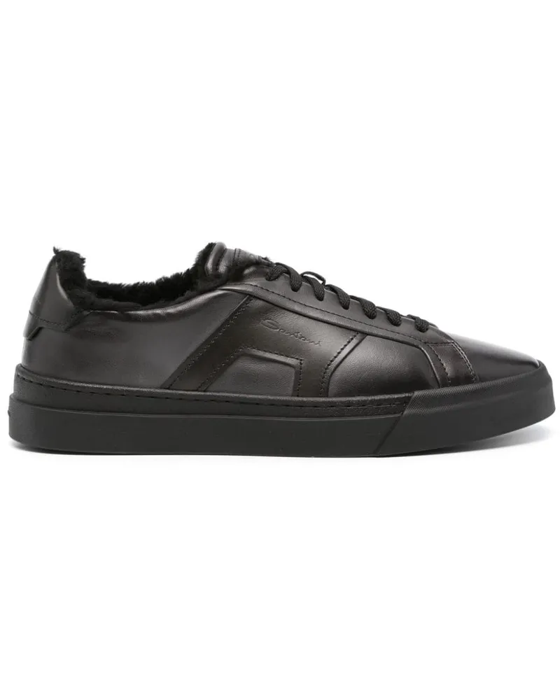 Santoni Sneakers mit Logo-Prägung - Grau Grau