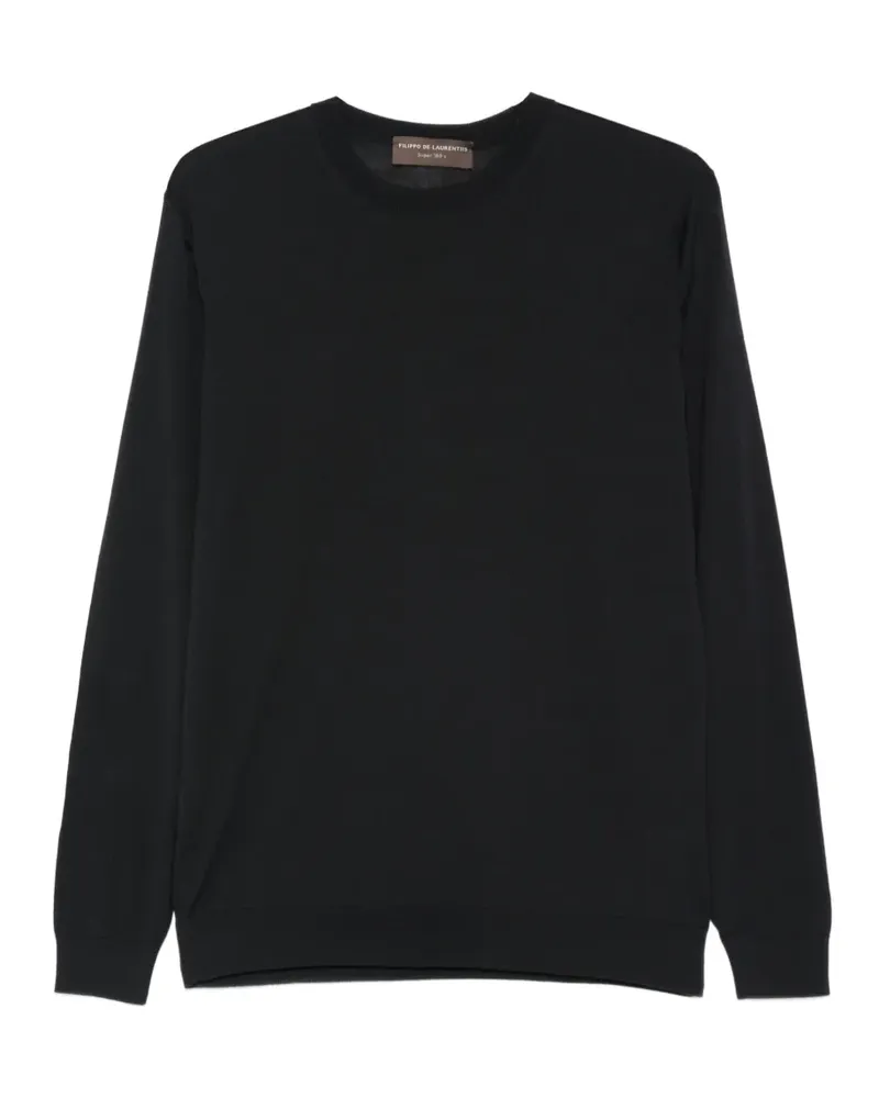 Filippo de Laurentiis Pullover mit Rundhalsausschnitt - Blau Blau