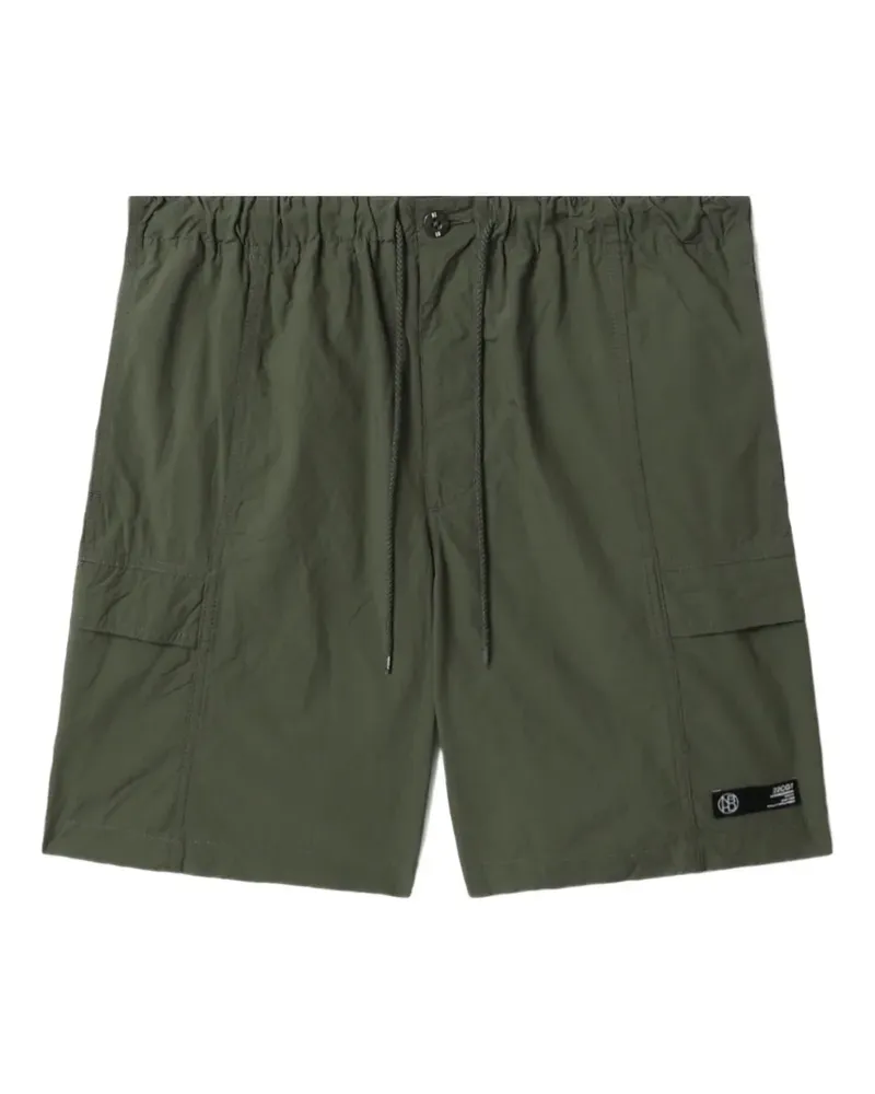 Neighborhood Cargo-Shorts mit Kordelzug - Grün Grün