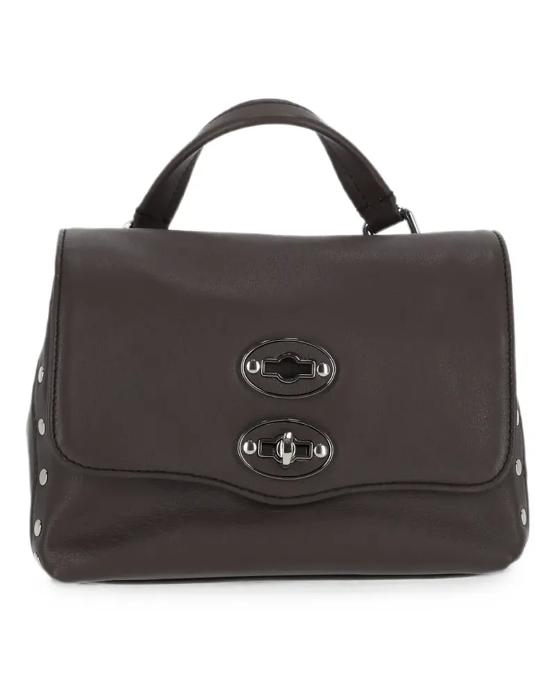Zanellato Mini Postina Handtasche - Braun Braun