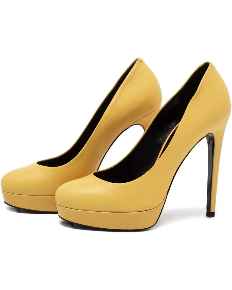 Barbara Bui Pumps mit Plateau 130mm - Gelb Gelb