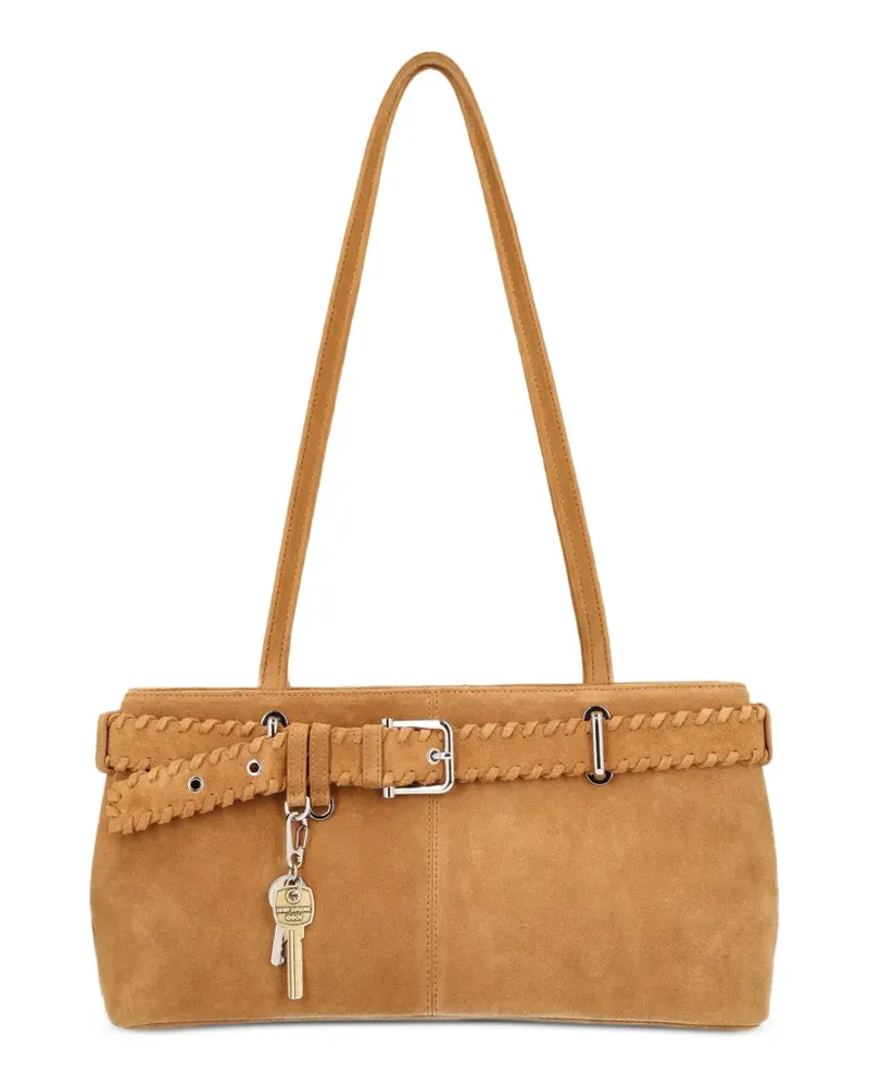 OSOI Schultertasche mit Schnallendetail - Nude Nude