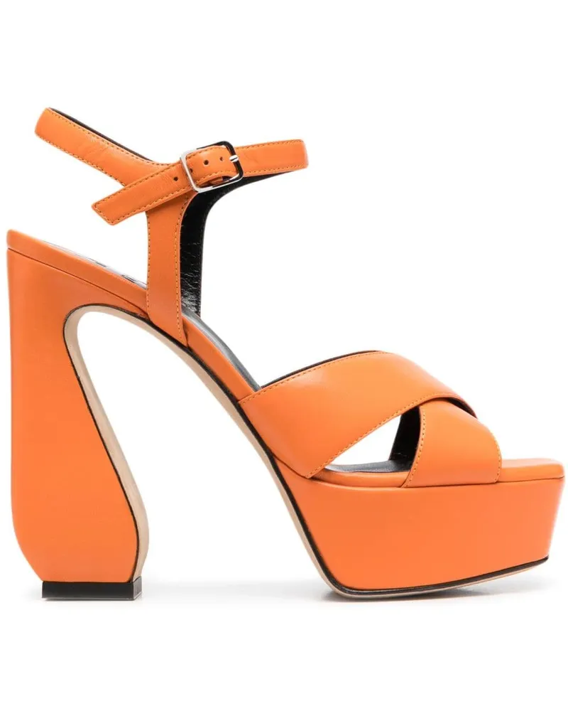 Sergio Rossi Sandalen 135mm - Orange Orange