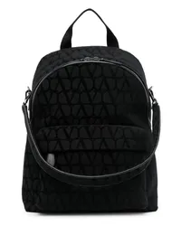 Valentino Garavani Rucksack mit Toile Iconographe-Print Schwarz